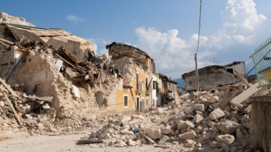 Et jordskælv har ramt nær italiensk turistdestination
