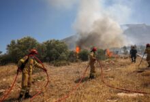 Udenrigsministeriet advarer danskere i Grækenland om naturbrande og storme.